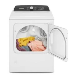 Whirlpool Front-Load Gas Dryer With Moisture Sensing And Steam - 29-in - 7-cu. Ft. - White