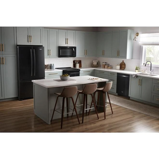 Whirlpool 24-in Built-In Dishwasher - 50 DB - Water Filtration - Black - Image 2