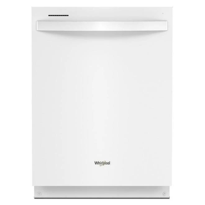 Whirlpool Built-In White Dishwasher With Tall Top Rack - Image 5
