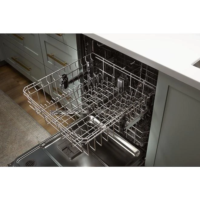 Whirlpool Built-In White Dishwasher With Tall Top Rack - Image 4