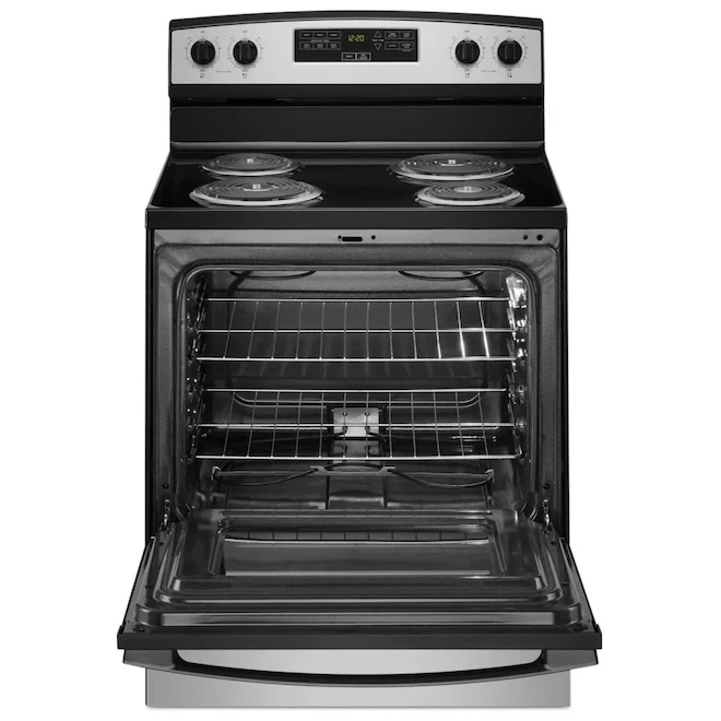 Amana 30-in Electric Range With Bake Assist Temps In Stainless Steel - Image 4