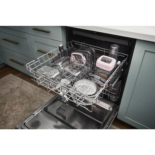 Whirlpool 55 DBA Filtration Built-in Dishwasher - Stainless Steel - 24-in Energy Star Certified - Image 4