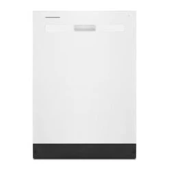Whirlpool 55 DBA 24-in Built-In Dishwasher With Boost Cycle And Pocket Handle - White