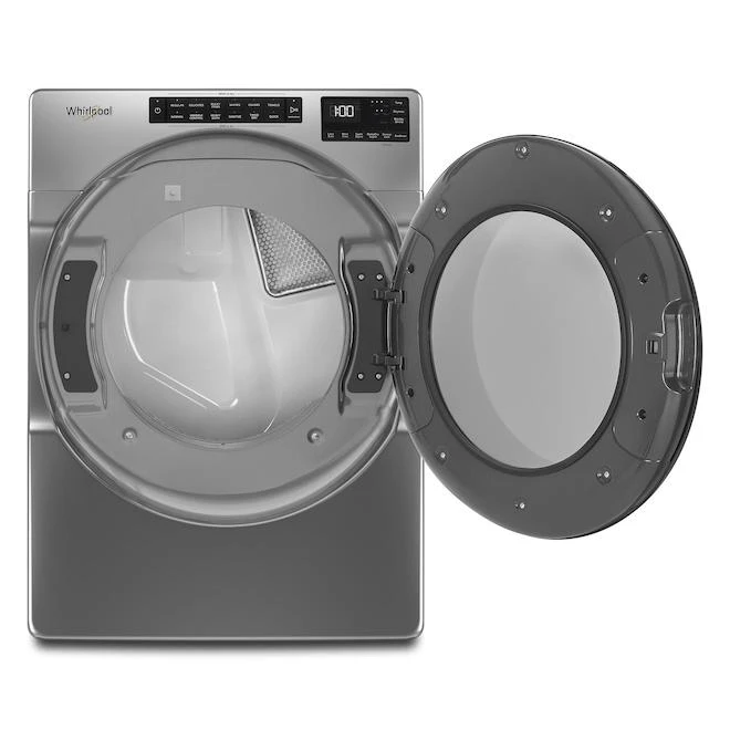 Whirlpool Electric Dryer - 7.4-cu Ft - Grey - Image 3