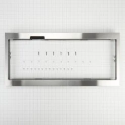 Whirlpool Stainless Steel Low Profile Built-In Microwave Slim Trim Kit