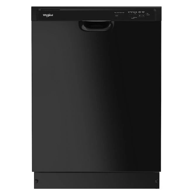 Whirlpool 24-in Black Built-In Dishwasher With Triple Filtration - 51 DB - Image 3