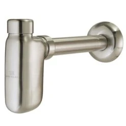 DECOLAV Satin Nickel Decorative P-Trap