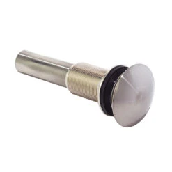 DECOLAV Universal Satin Nickel Decorative Sink Drain With Overflow