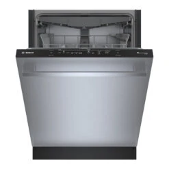 Bosch 100 Series 3-Rack 46-dB 24-in Stainless Steel Built-In Dishwasher