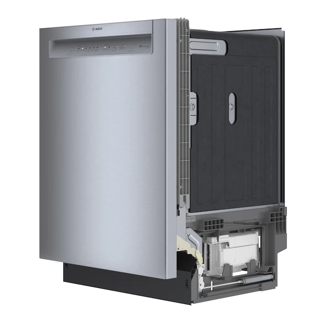 Bosch 100 Series 24-In Smudge Free Stainless Steel Smart Built-In Dishwasher With Home Connect - 50 DBA - Image 5