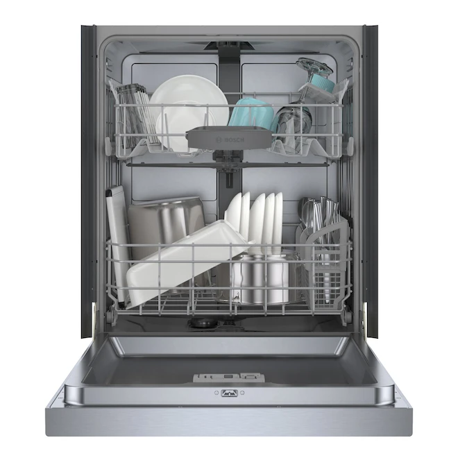 Bosch 100+ Series Stainless Steel Built-In Dishwasher - Image 4