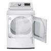 LG Electric Dryer With TurboSteam(TM) - 7.3 Pi³ - 27" - White