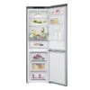 LG Bottom-Freezer Refrigerator - LED Interior Lighting - 24-in - 11.9-cu Ft - Platinum Silver