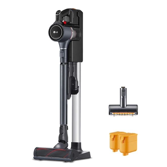 LG CordZero A9 Stick Vacuum ThinQ Kompressor 44-in Grey - Image 4