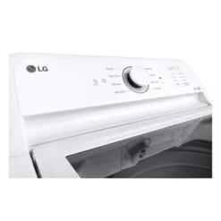 LG 27-in White 4.8-ft³ Top Load Washer