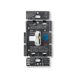 Lutron Toggler Dimmer Switch For LED/Halogen/Incandescent Bulbs - Single Pole Or 3-Way - White