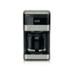 Braun BrewSense 12-Cup Drip Coffee Maker With Glass Carafe (Stainless Steel/Black)