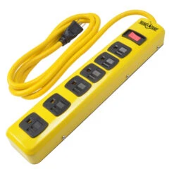 6-Outlet Power Bar With Surge Protection - 15'