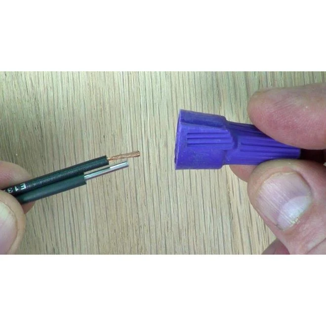 IDEAL AL/CU Wire Connector Purple 10PK - Image 5