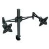 TygerClaw 13-in To 23-in Black 2 Monitor Desk Mount