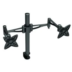 TygerClaw 13-in To 23-in Black 2 Monitor Desk Mount