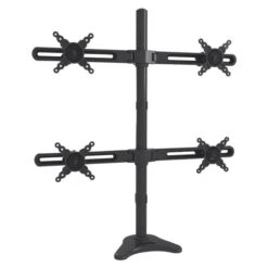 TygerClaw 10-in To 24-in Black 4 Monitor Desk Mount