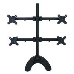 TygerClaw 13-in To 24-in Black 4 Monitor Desk Mount