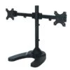 TygerClaw 13-in To 24-in Black 2 Monitor Desk Mount