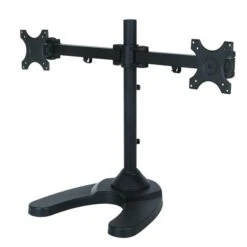 TygerClaw 13-in To 24-in Black 2 Monitor Desk Mount
