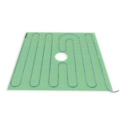 WarmlyYours TempZone™ 4-ft X 4-ft 120V Green Shower Mat