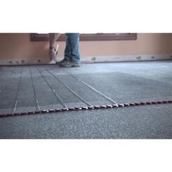 WarmlyYours Tempzone™ 0.25-in X 55-in 240V Red Floor Heating Cable