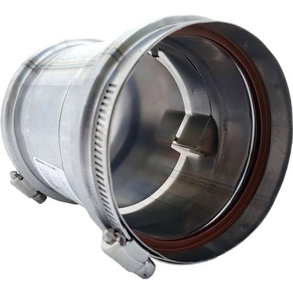 Z-Flex Z-Vent 4-in Stainless Steel Universal Adapter With Backflow Preventer - Image 2