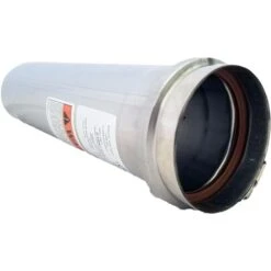 Z-Flex Z-Vent 3-in X 1.5-ft Stainless Steel Single Wall Pipe