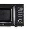 Galanz Retro 0.7-cu Ft 700-Watt Countertop Microwave - Black