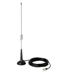 Cobra 18.5-in Magnetic Mount CB Antenna - Black