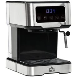 HomCom Stainless Steel Semi-Automatic Espresso Machine