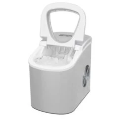 Frigidaire 26-lb Flip-Up Door Freestanding Ice Cube Maker (Silver)