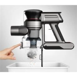 YTE 120 W Grey Lightweight Cordless Stick Vacuum (Convertible To Handheld)