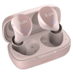 ILuv Bubble Gum Air Wireless Bluetooth 5.0 Rose Gold Earbuds