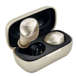 ILuv Bubble Gum Air Wireless Bluetooth 5.0 Gold Earbuds