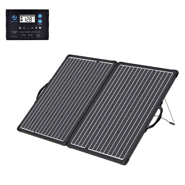ACOPower 24.21-in X 20-in X 1.97-in 100 W Portable Solar Panel With Charge Controller - Image 2