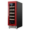 Equator Advanced Appliances 18-Bottle Capacity Red Dual Zone Built-In/Freestanding Wine Refrigerator