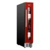 Equator Advanced Appliances 9-Bottle Capacity Red Dual Zone Built-In/Freestanding Wine Refrigerator