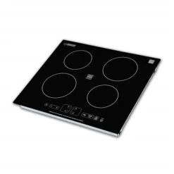 Equator Advanced Appliances BIC 244 24-in 4 Elements Black Induction Cooktop Downdraft Exhaust