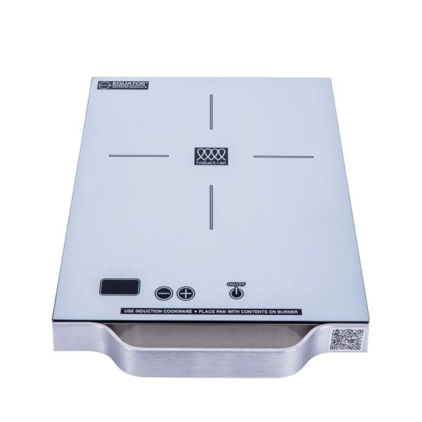 Equator Advanced Appliances PIC 100 11-in 1 Element Silver Induction Cooktop Downdraft Exhaust - Image 2