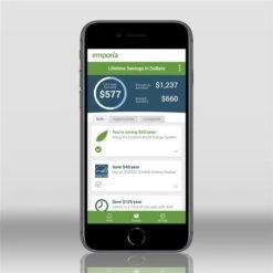 Emporia Energy Vue Gen 2 Smart Home Energy Monitor With 8 Circuit Level Sensors Of 50 A