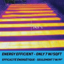 TruHeat EZ-Heat 36-in X 60-in 240-Volt Energy Efficient Floor Heating Mat - 7 W/sq. Ft.