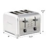 Kenmore 4-Slice White 1400-Watt Toaster