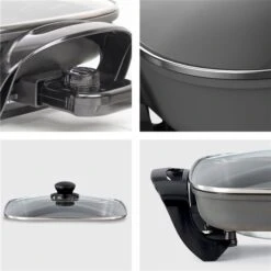 Kenmore 12-in X 12-in 1350-Watt Non-Stick Electric Skillet