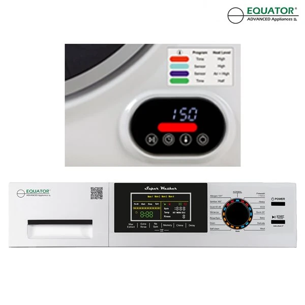 Equator Advanced Appliances Electric Stacked Laundry Center With 1.9-cu Ft Washer (EW 835) And 3.5-cu Ft Dryer (ED 852) - Image 5